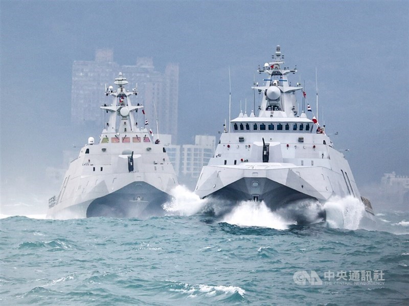 The Navy's Tuo Chiang-class warships. CNA file photo for illustrative purpose