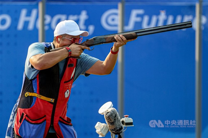 Taiwanese sharpshooter Lee Meng-yuan. CNA file photo