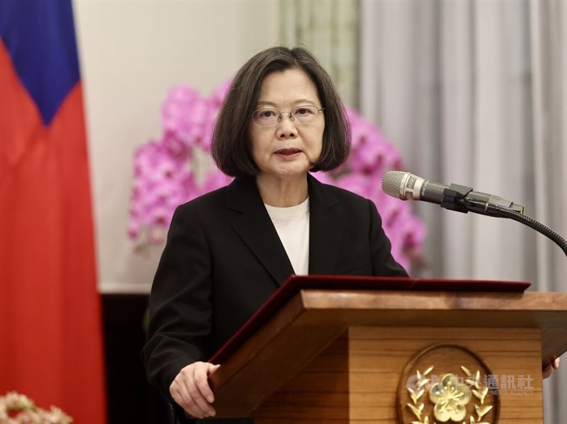 Former President Tsai Ing-wen. CNA file photo