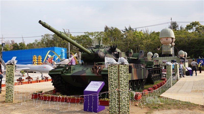 An M41D on display. CNA file photo