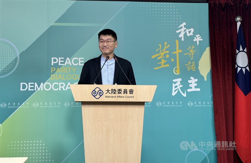 MAC deputy head and spokesperson Liang Wen-chieh. CNA photo Aug. 15, 2024