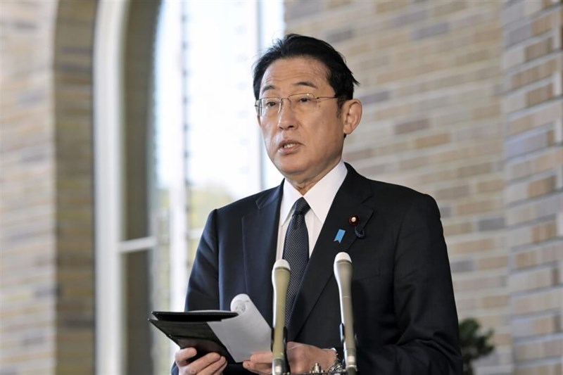 Japanese Prime Minister Fumio Kishida. Photo courtesy of Kyodo News