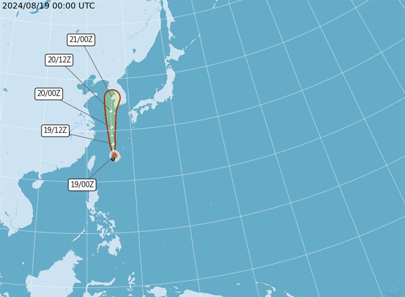 Graphic: Central Weather Administration