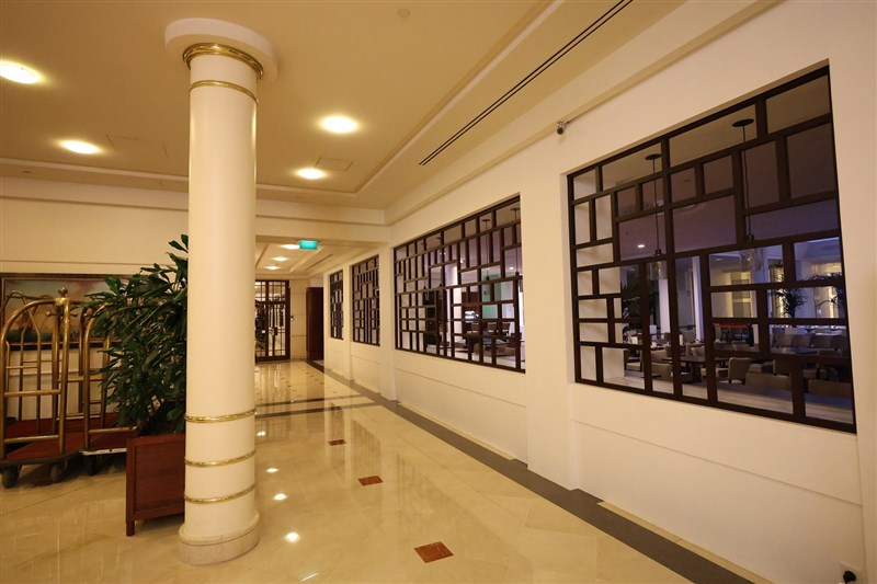 A view of the Evergreen Laurel Hotel in Paris. File photo courtesy of the Sports Administration