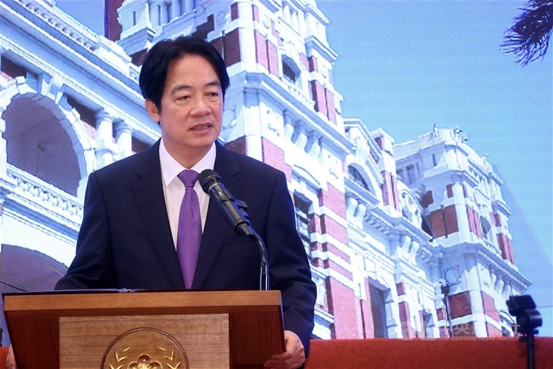 President Lai Ching-te. CNA file photo