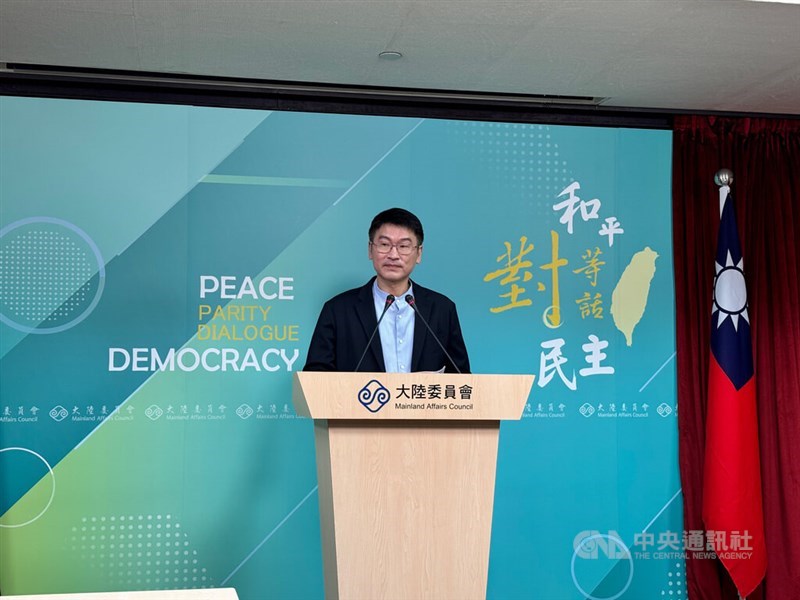 MAC deputy head and spokesperson Liang Wen-chieh. CNA photo Aug. 29, 2024