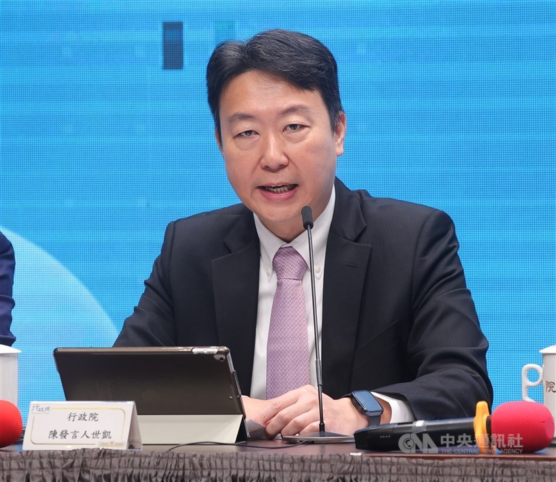 Cabinet spokesperson Chen Shih-kai, who is expected to take up the post of minister of transportation and communications starting Sept. 2. CNA file photo