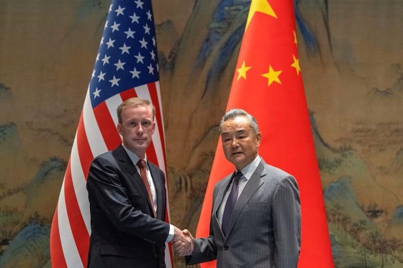 U.S. National Security Advisor Jake Sullivan (left) and Chinese Foreign Minister Wang Yi. Photo: Reuters