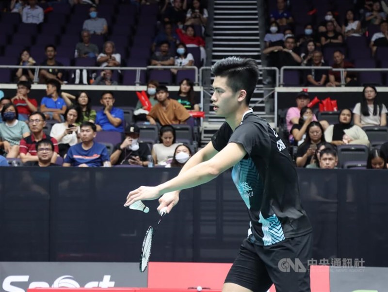 Taiwanese badminton player Lee Chia-hao. CNA file photo