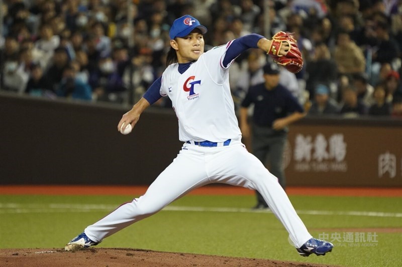 Taiwanese pitcher Hsu Jo-hsi. CNA file photo