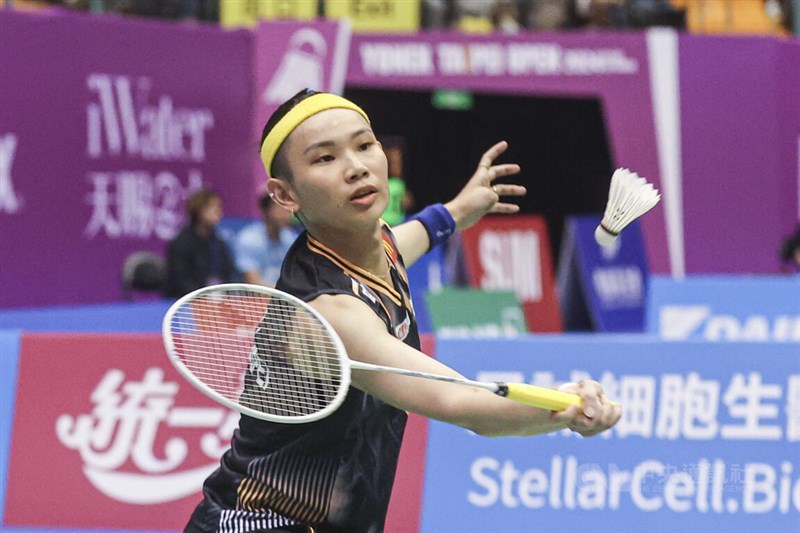 Badminton player Tai Tzu-ying. CNA photo Sept. 5, 2024