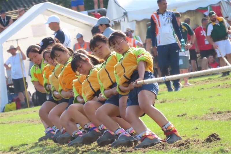 Photo courtesy of the Chinese Taipei Tug of War Association Sept. 8, 2024