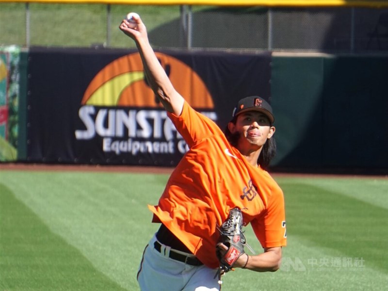 Taiwanese pitcher Huang Wei-chieh. CNA file photo