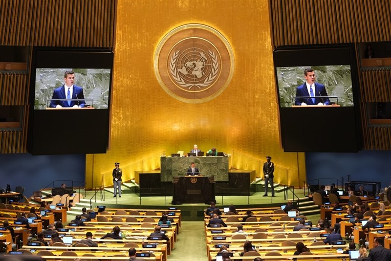 The General Debate of the 79th U.N. General Assembly opens in New York on Tuesday. AP photo