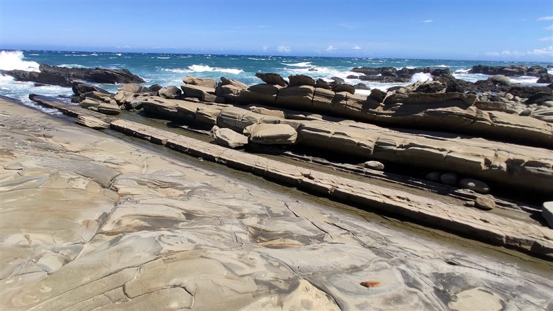 The Fugang Geopark (Little Yehliu) in Taitung. CNA file photo