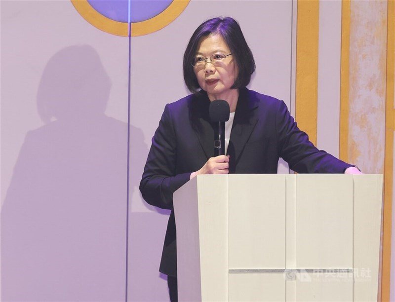 Former President Tsai Ing-wen. CNA file photo