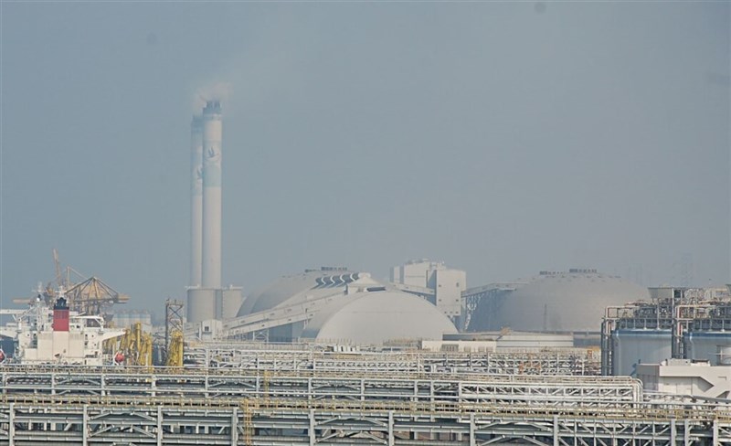 The Mailiao Refinery in Yunlin County. CNA file photo