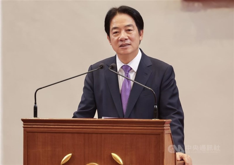 President Lai Ching-te. CNA file photo