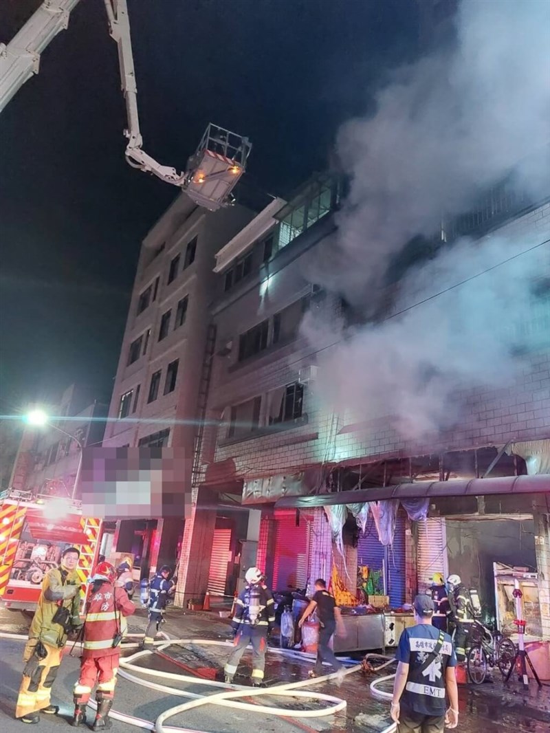 Photo courtesy of Kaohsiung City Fire Bureau