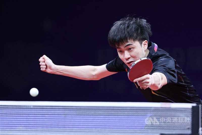 Taiwan's top table tennis player Lin Yun-ju. CNA file photo