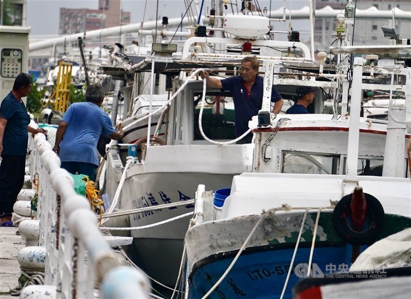 A fishing port in Kaohsiung. CNA file photo for illustrative purpose only