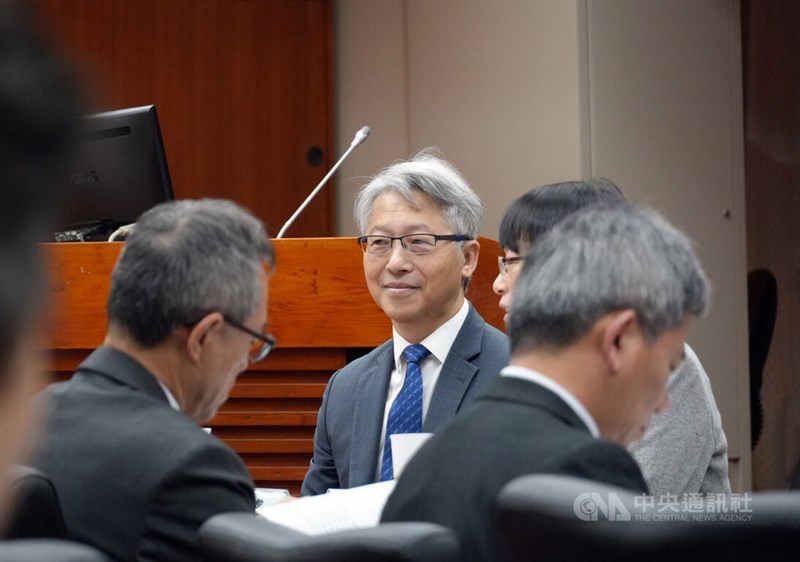 Academia Sinica President James Liao (center, back). CNA file photo