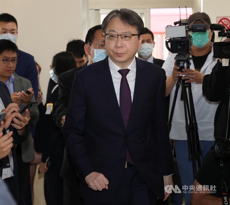 NSB Director-General Tsai Ming-yen (center). CNA photo Nov. 14, 2024