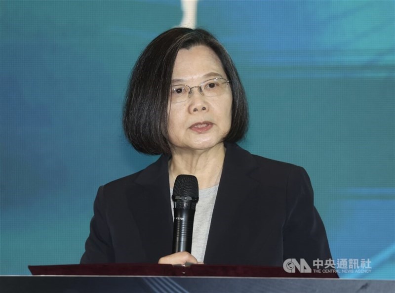 Former President Tsai Ing-wen. CNA file photo