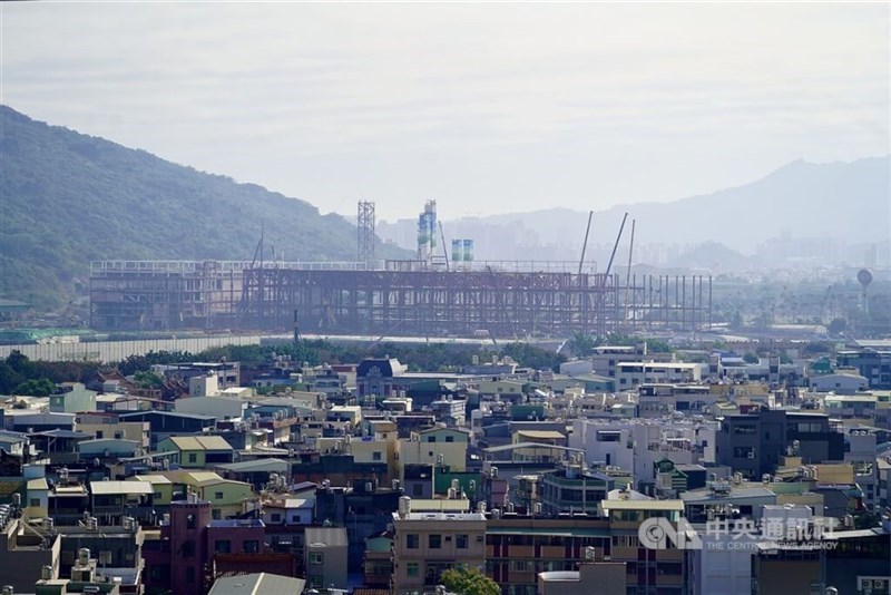 TSMC's Kaohsiung plant under construction in March 2024. CNA file photo