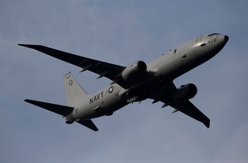 A U.S. Navy P-8A Poseidon maritime patrol and reconnaissance aircraft. Reuters photo