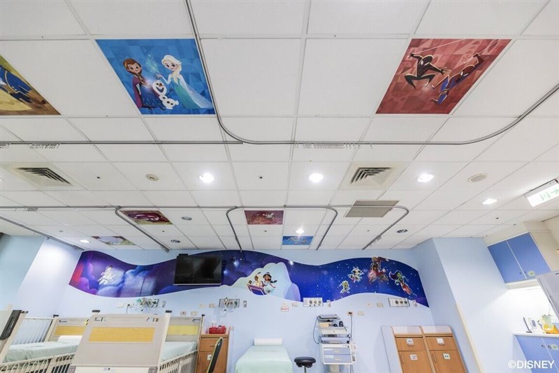 A Disney-themed pediatric outpatient therapy center at National Taiwan University Children's Hospital. Photo courtesy of National Taiwan University Hospital Nov. 27, 2024