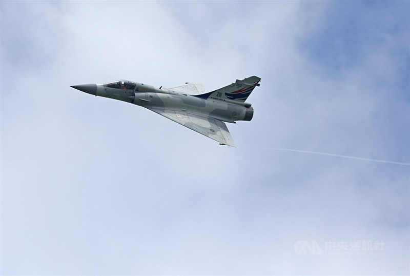 A Mirage 2000-5 fighter het. CNA file photo