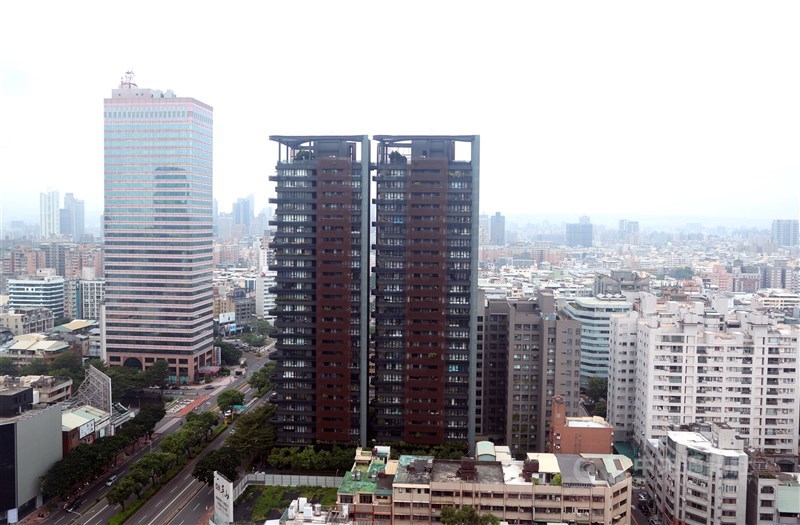 Cityscape in Taichung. CNA file photo