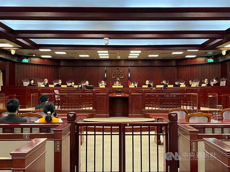 Taiwan's Constitutional Court. CNA file photo