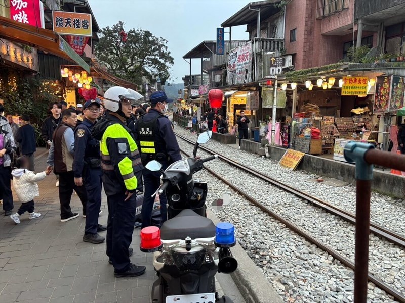 Shifen, a popular tourist destination on the Pingxi Railway Line in the mountains east of Taipei. Photo courtesy of an unnamed contributor