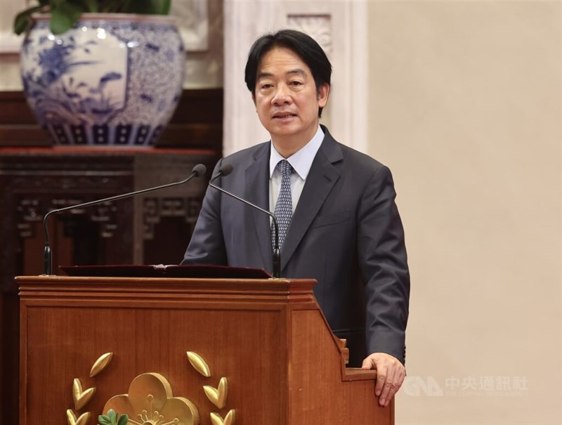 President Lai Ching-te (CNA file photo)