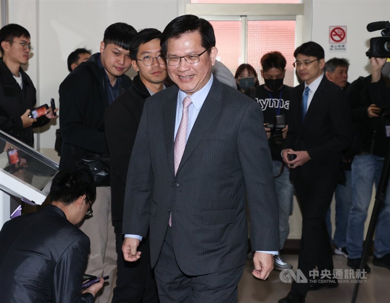 Foreign Minister Lin Chia-lung (front center). CNA file photo