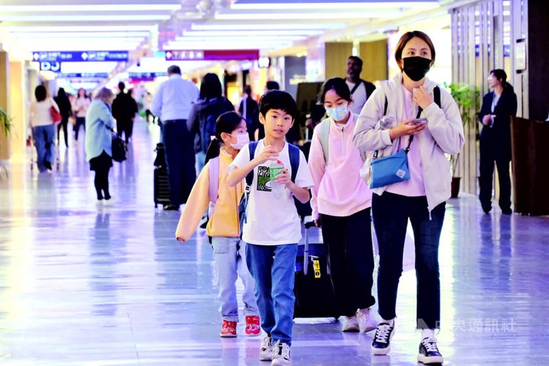 Taoyuan International Airport on Wednesday. CNA photo Jan. 22, 2025