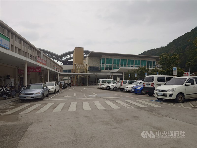 The Nangan Fuao Port Terminal Building. CNA photo Jan. 22, 2025