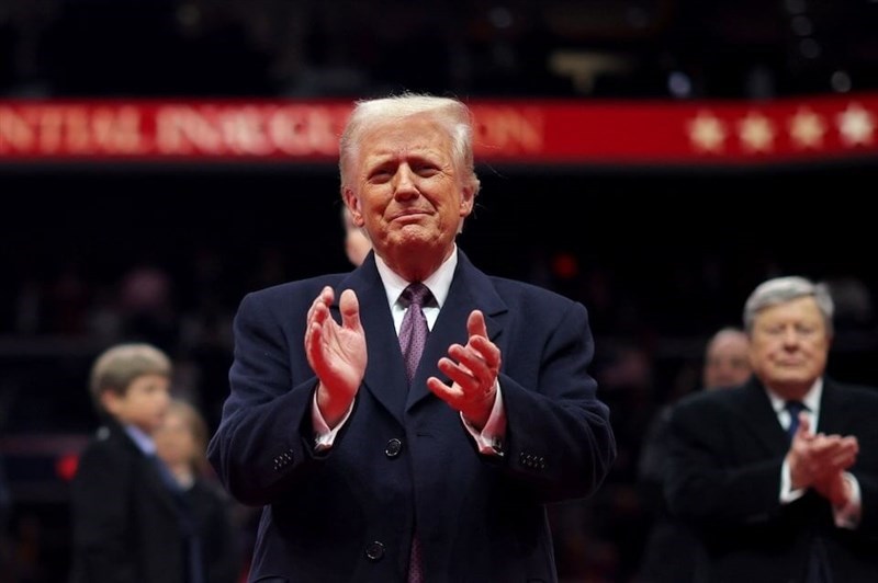 U.S. President Donald Trump assumes office for his second term on Monday. Photo: Reuters