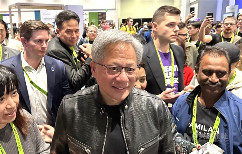 Nvidia CEO Jensen Huang. CNA file photo