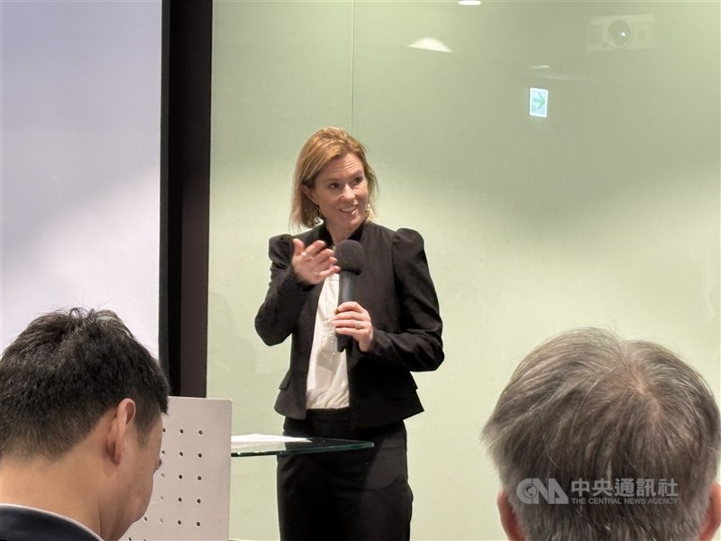 Ruth Bradley-Jones, Representative at the British Office Taipei. CNA photo Feb. 11, 2025