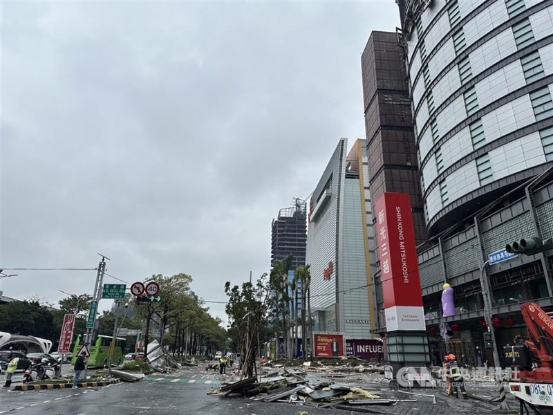 The Shin Kong Mitsukoshi department store in Taichung. CNA file photo