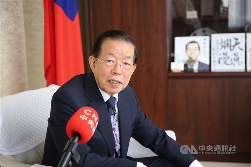 Taiwan's former top representative to Japan Frank Hsieh. CNA file photo