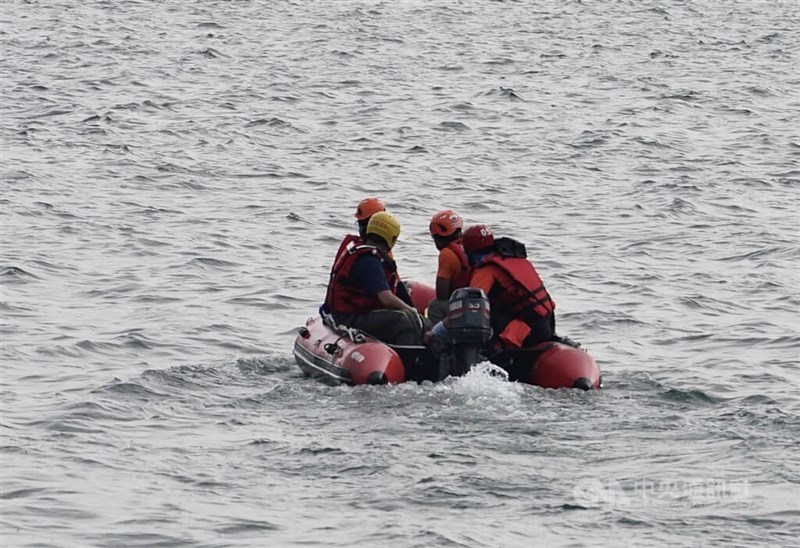 The search of the victims' body parts on Feb. 19. CNA file photo