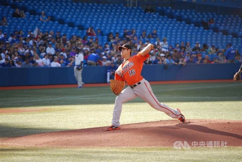 Taiwanese veteran pitcher Chen Wei-yin. CNA file photo