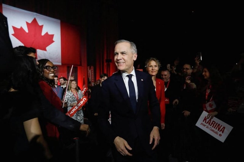 Mark Carney, head of Canada's Liberal Party. Image courtesy of Reuters