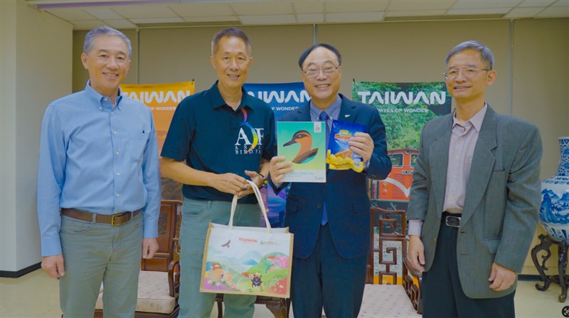 Members of the World Bird Fair Executive Committee, composed of 16 member countries, recently visited Taiwan before the fair is set to be held in Taichung in September. Photo courtesy of the Tourism Administration March 17