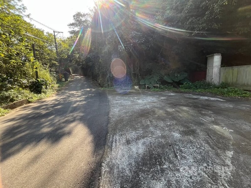 An industrial road in Hsinchu County where an unconscious Thai worker was abandoned. Photo courtesy of the Taoyuan District Prosecutors Office March 18, 2025