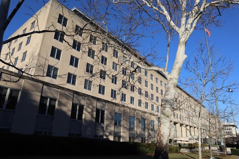 U.S. State Department in this photo captured Feb. 18. CNA photo March 19. 2025